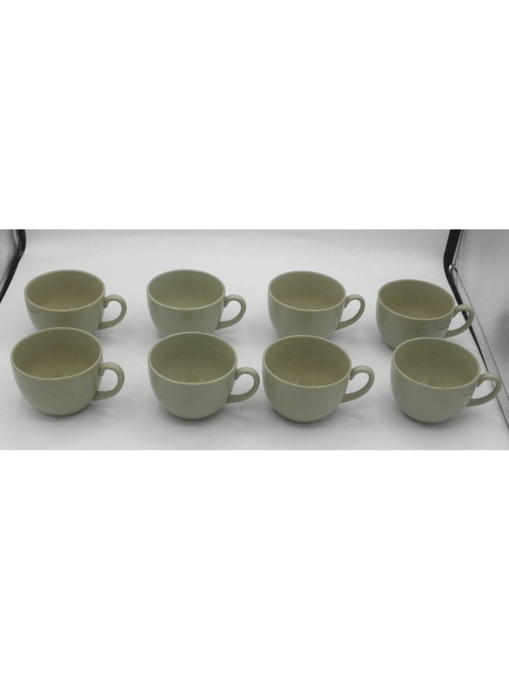 Drabware (Older, Glossy) by Wedgwood Flat Cup (NO SAUCERS) Set of 8 WW DRA